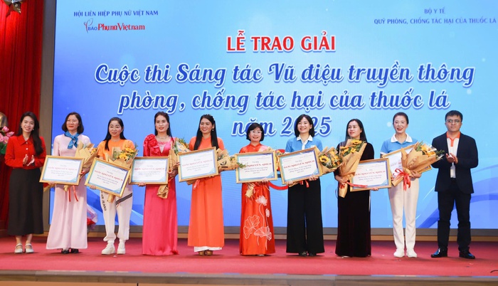 Vinh danh các tác phẩm xuất sắc tham dự cuộc thi Sáng tác vũ điệu truyền thông về phòng, chống tác hại của thuốc lá- Ảnh 3.