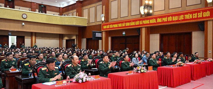 Cụ thể hóa "Tháng hành động vì bình đẳng giới" trong Quân đội bằng hoạt động thiết thực- Ảnh 1.