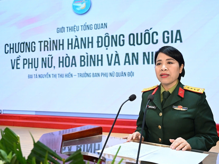 Cụ thể hóa "Tháng hành động vì bình đẳng giới" trong Quân đội bằng hoạt động thiết thực- Ảnh 2.