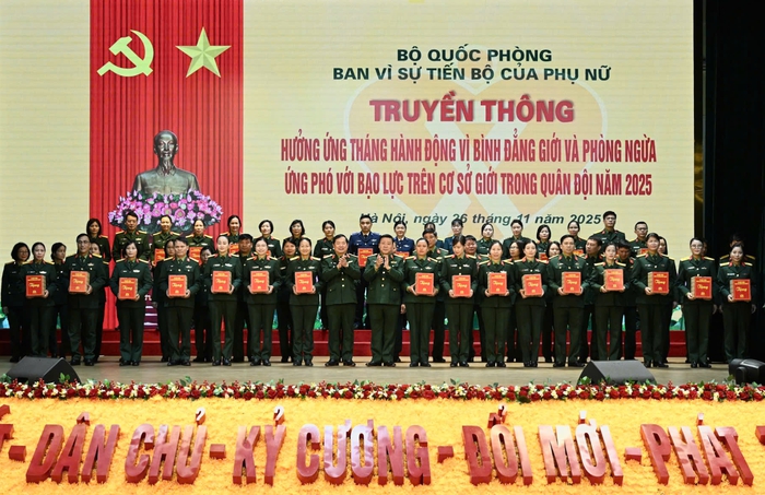 Cụ thể hóa "Tháng hành động vì bình đẳng giới" trong Quân đội bằng hoạt động thiết thực- Ảnh 3.