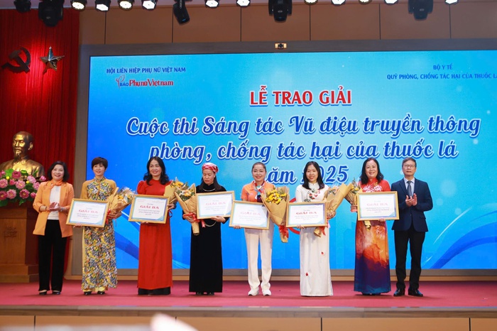 Vinh danh các tác phẩm xuất sắc tham dự cuộc thi Sáng tác vũ điệu truyền thông về phòng, chống tác hại của thuốc lá- Ảnh 2.