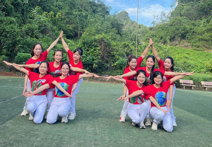 Hành trình luyện tập công phu của đội đạt giải Nhất Cuộc thi "Sáng tác vũ điệu truyền thông về phòng, chống tác hại của thuốc lá"- Ảnh 4.