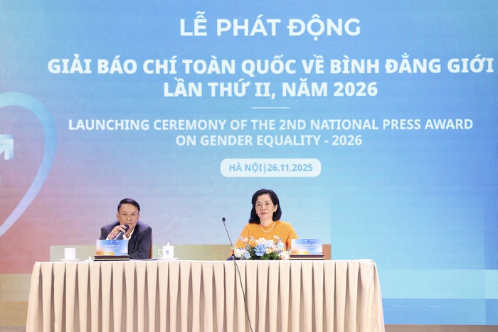 Phát động Giải Báo chí toàn quốc về bình đẳng giới lần thứ II, năm 2026- Ảnh 3.
