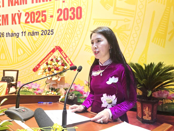 Bà Đoàn Thu Hà được hiệp thương cử giữ chức Chủ tịch Ủy ban MTTQ Việt Nam tỉnh Lạng Sơn- Ảnh 1.