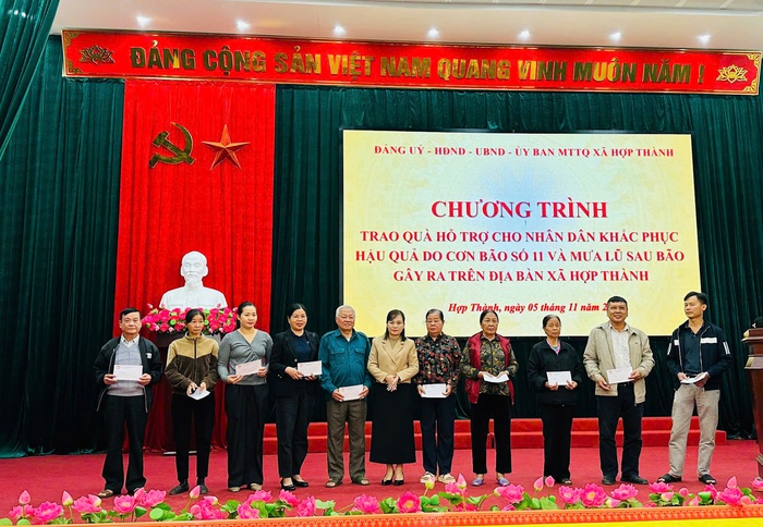 Hợp Thành (Thái Nguyên): Vững vàng sau thiên tai, bứt phá mục tiêu phát triển kinh tế - xã hội- Ảnh 3. Hợp Thành (Thái Nguyên): Vững vàng sau thiên tai, bứt phá mục tiêu phát triển kinh tế - xã hội- Ảnh 3.