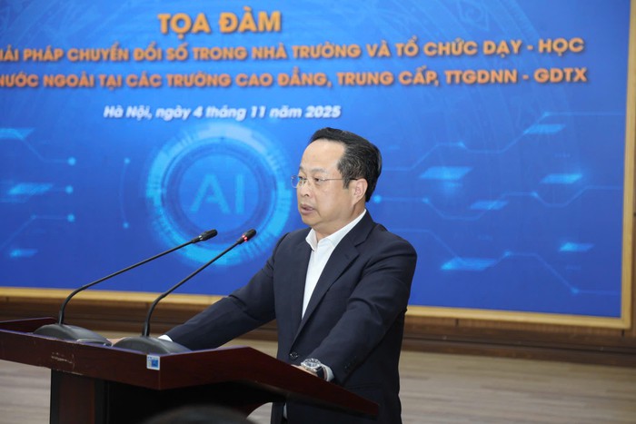 Hà Nội thúc đẩy chuyển đổi số và dạy học bằng tiếng nước ngoài trong giáo dục nghề nghiệp- Ảnh 1.