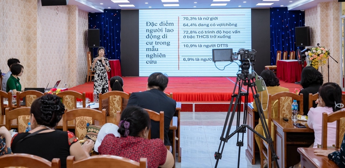 Nâng cao năng lực, hỗ trợ phụ nữ di cư ổn định cuộc sống nơi đô thị- Ảnh 1. Nâng cao năng lực, hỗ trợ phụ nữ di cư ổn định cuộc sống nơi đô thị- Ảnh 1.