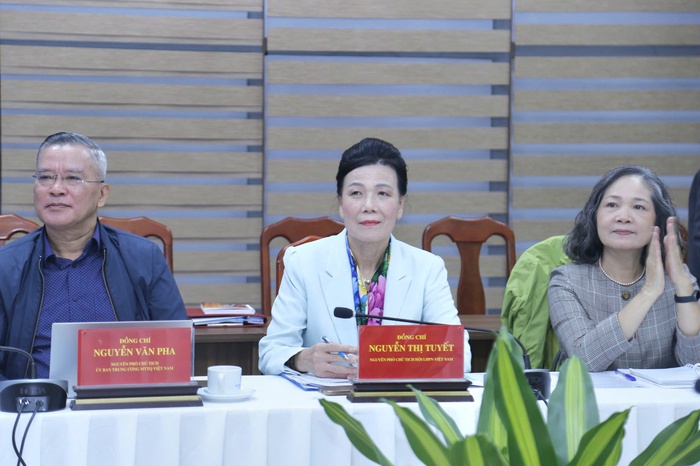 TƯ Hội LHPN Việt Nam tổ chức Hội thảo góp ý kiến Dự thảo Văn kiện Đại hội Đảng XIV- Ảnh 3.