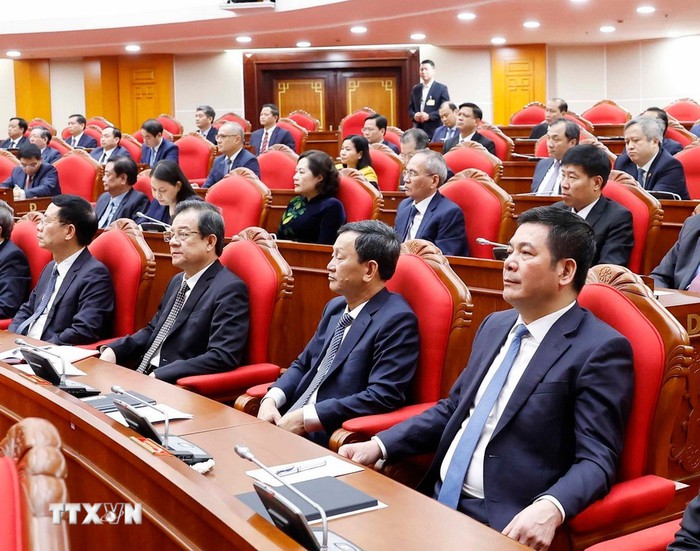 Bế mạc Hội nghị lần thứ 14 Ban Chấp hành Trung ương Đảng khóa XIII- Ảnh 4. Bế mạc Hội nghị lần thứ 14 Ban Chấp hành Trung ương Đảng khóa XIII- Ảnh 4.