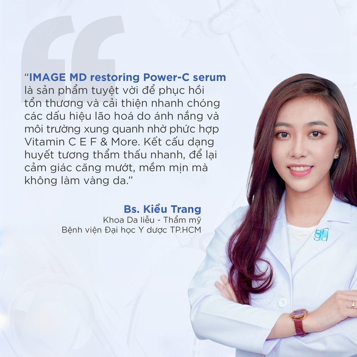 MD Restoring Power-C Serum với bí quyết trẻ hóa làn da sau 12 tuần- Ảnh 6. MD Restoring Power-C Serum với bí quyết trẻ hóa làn da sau 12 tuần- Ảnh 6.