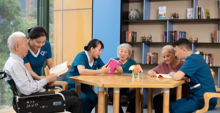 Bán trú "sáng đi - chiều về" giải bài toán “già hóa trong cô đơn”- Ảnh 5. Bán trú "sáng đi - chiều về" giải bài toán “già hóa trong cô đơn”- Ảnh 5.