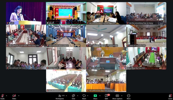 Gần 40 nghìn cán bộ Hội LHPN cấp xã tham gia tập huấn nghiệp vụ công tác Hội- Ảnh 2.