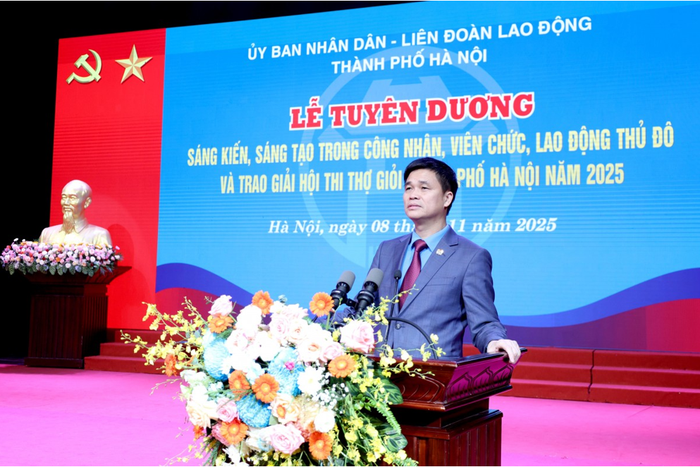 Tuyên dương những sáng kiến, sáng tạo trong công nhân, viên chức, lao động Thủ đô 2025- Ảnh 2.