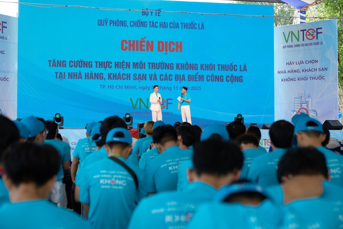 Phát động Chiến dịch xây dựng điểm đến du lịch không khói thuốc tại TP.HCM- Ảnh 3.