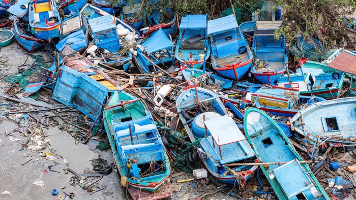 Đắk Lắk: Hỗ trợ người dân Sông Cầu khôi phục sinh kế sau bão số 13- Ảnh 3. Đắk Lắk: Hỗ trợ người dân Sông Cầu khôi phục sinh kế sau bão số 13- Ảnh 3.