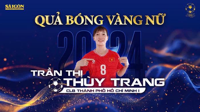 Thùy Trang, Tiến Linh đoạt Quả bóng Vàng Việt Nam - Ảnh 3.