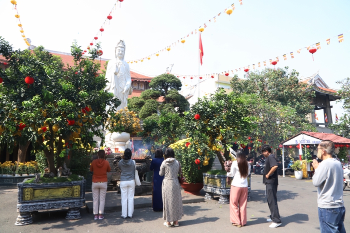 Đầu năm, mẹ đưa con đi chùa, thả chim phóng sinh mong các con biết hướng thiện- Ảnh 3.