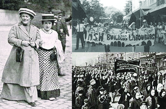 Clara Zetkin và Rosa Luxemburg, những người theo chủ nghĩa nữ quyền, tháng 1/1910 Clara Zetkin và Rosa Luxemburg, những người theo chủ nghĩa nữ quyền, tháng 1/1910
