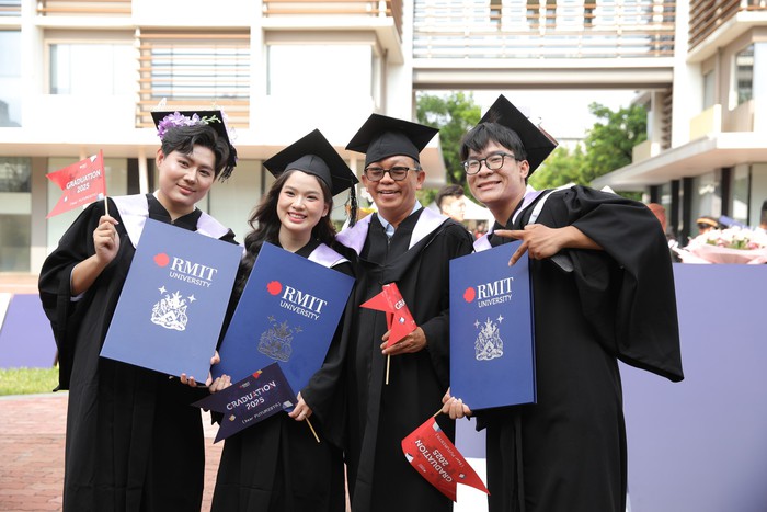 25 năm Đại học RMIT tại Việt Nam: Lễ tốt nghiệp ghi nhận kỷ lục- Ảnh 1. 25 năm Đại học RMIT tại Việt Nam: Lễ tốt nghiệp ghi nhận kỷ lục- Ảnh 1.