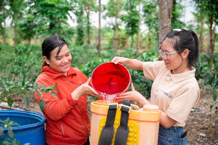 Giúp phụ nữ Tây Nguyên xây dựng kỹ năng và tự tin làm nông nghiệp bền vững, cải thiện sinh kế- Ảnh 1. Giúp phụ nữ Tây Nguyên xây dựng kỹ năng và tự tin làm nông nghiệp bền vững, cải thiện sinh kế- Ảnh 1.