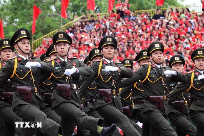 Chương trình diễu hành truyền cảm hứng, khát vọng đi tới của Hải Phòng- Ảnh 1.
