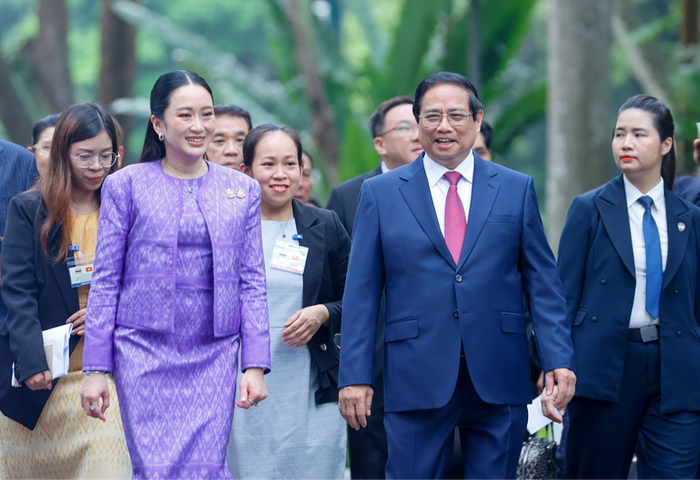 Hai Thủ tướng Việt Nam và Thái Lan đồng chủ trì Kỳ họp lần thứ tư Nội các chung giữa hai nước- Ảnh 3. Hai Thủ tướng Việt Nam và Thái Lan đồng chủ trì Kỳ họp lần thứ tư Nội các chung giữa hai nước- Ảnh 3.