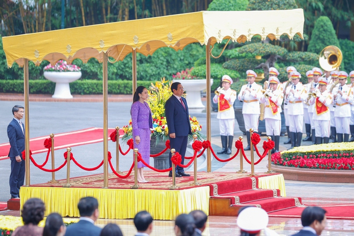 Hai Thủ tướng Việt Nam và Thái Lan đồng chủ trì Kỳ họp lần thứ tư Nội các chung giữa hai nước- Ảnh 2. Hai Thủ tướng Việt Nam và Thái Lan đồng chủ trì Kỳ họp lần thứ tư Nội các chung giữa hai nước- Ảnh 2.