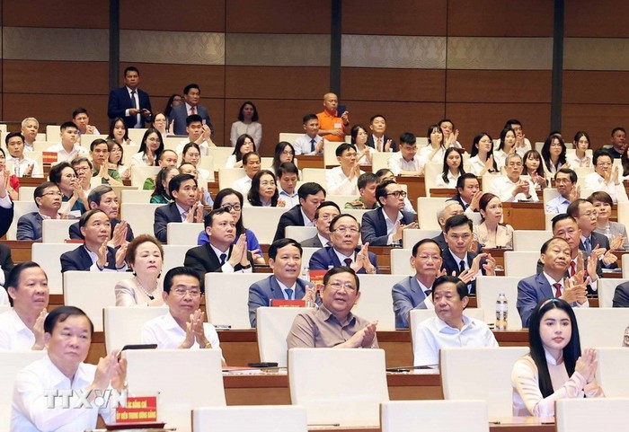 Hội nghị toàn quốc quán triệt, triển khai thực hiện Nghị quyết 66 và Nghị quyết 68 của Bộ Chính trị- Ảnh 5. Hội nghị toàn quốc quán triệt, triển khai thực hiện Nghị quyết 66 và Nghị quyết 68 của Bộ Chính trị- Ảnh 5.