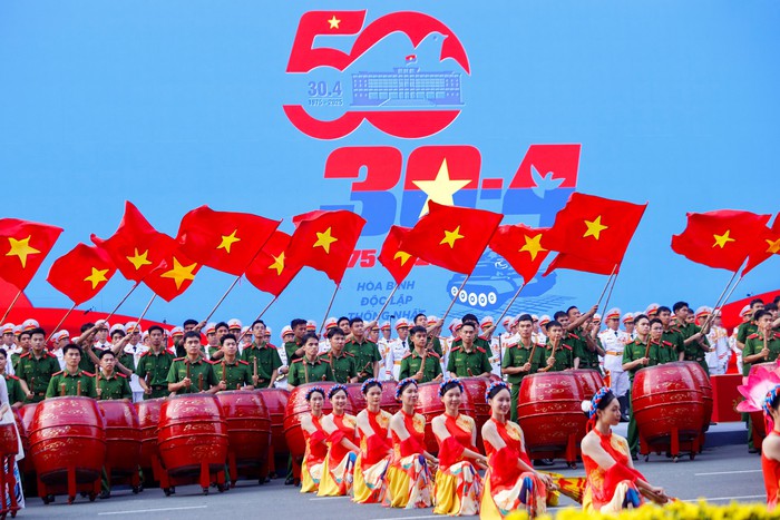 Lời cảm ơn của Ban tổ chức Lễ kỷ niệm 50 năm Ngày Giải phóng miền Nam, thống nhất đất nước- Ảnh 1. Lời cảm ơn của Ban tổ chức Lễ kỷ niệm 50 năm Ngày Giải phóng miền Nam, thống nhất đất nước- Ảnh 1.