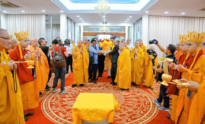 Xá - lợi Đức Phật đã được tôn trí, an vị tại chùa Thanh Tâm, TPHCM- Ảnh 3. Xá - lợi Đức Phật đã được tôn trí, an vị tại chùa Thanh Tâm, TPHCM- Ảnh 3.