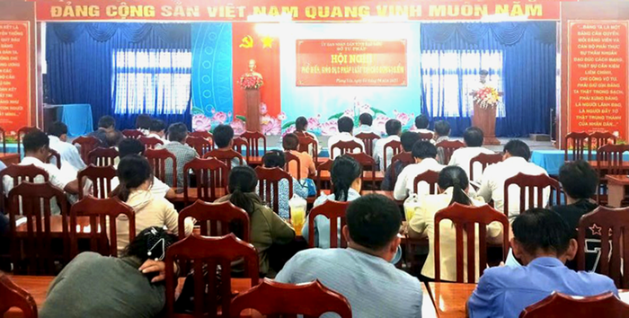 Bạc Liêu: Đa dạng hóa tuyên truyền pháp luật ở cơ sở, đặc biệt quan tâm đến đồng bào DTTS- Ảnh 1. Bạc Liêu: Đa dạng hóa tuyên truyền pháp luật ở cơ sở, đặc biệt quan tâm đến đồng bào DTTS- Ảnh 1.