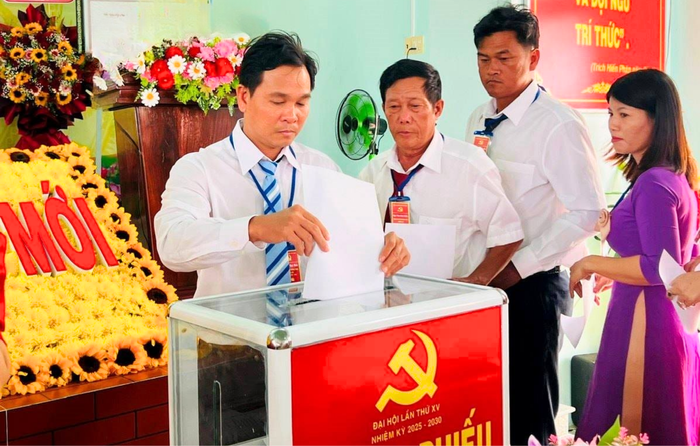 Đại hội Đảng bộ xã Hồng Thái, huyện Bắc Bình, tỉnh Bình Thuận