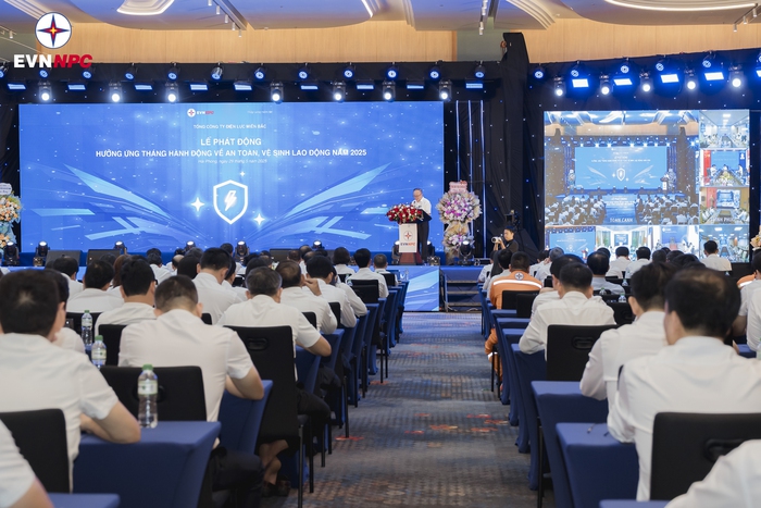 Điện lực miền Bắc đẩy mạnh thực hiện an toàn, vệ sinh lao động- Ảnh 1. Điện lực miền Bắc đẩy mạnh thực hiện an toàn, vệ sinh lao động- Ảnh 1.