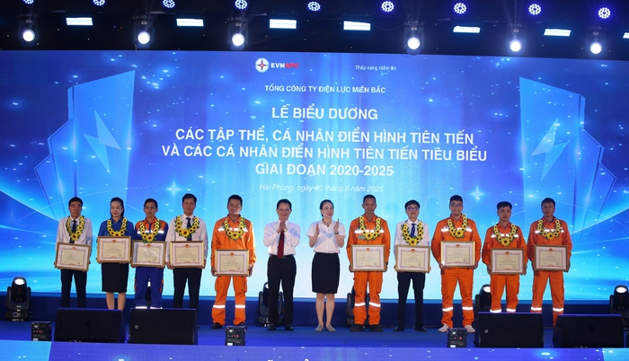 105 tập thể, cá nhân điển hình tiên tiến Điện lực miền Bắc: Minh chứng sống động cho sức sáng tạo không ngừng- Ảnh 2. 105 tập thể, cá nhân điển hình tiên tiến Điện lực miền Bắc: Minh chứng sống động cho sức sáng tạo không ngừng- Ảnh 2.