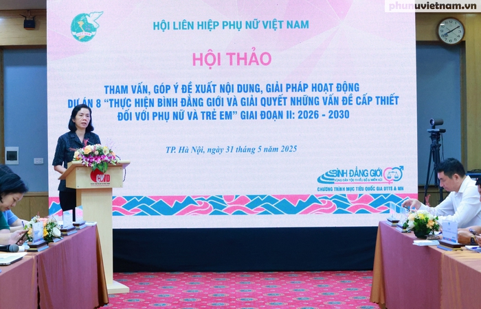 Đề xuất một số nội dung lồng ghép giới trong Dự án 8 giai đoạn 2026-2030- Ảnh 1. Đề xuất một số nội dung lồng ghép giới trong Dự án 8 giai đoạn 2026-2030- Ảnh 1.