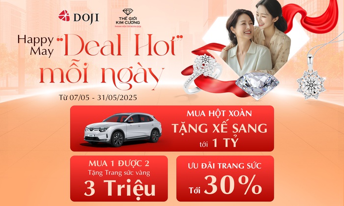 Doji tung deal ngọt - quà ngoan xinh yêu tặng mẹ- Ảnh 3. Doji tung deal ngọt - quà ngoan xinh yêu tặng mẹ- Ảnh 3.