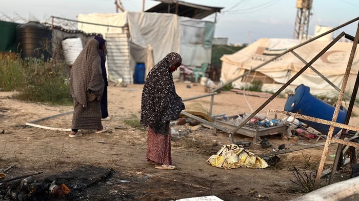 Phụ nữ ở Gaza: "Đôi khi tôi cần băng vệ sinh và xà phòng hơn là thức ăn"- Ảnh 1. Phụ nữ ở Gaza: "Đôi khi tôi cần băng vệ sinh và xà phòng hơn là thức ăn"- Ảnh 1.