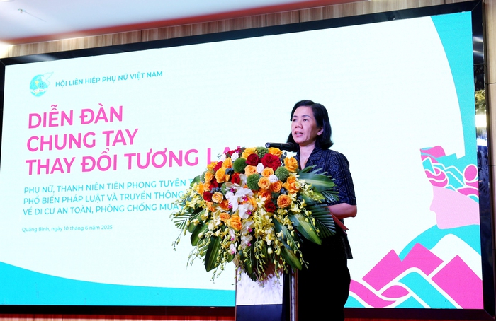 Phụ nữ, thanh niên chung tay phòng, chống mua bán người, thúc đẩy di cư an toàn- Ảnh 2.