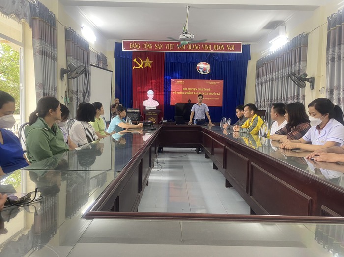 Hòa Bình: Trung tâm Y tế huyện Lương Sơn đẩy mạnh truyền thông phòng, chống tác hại của thuốc lá- Ảnh 1. Hòa Bình: Trung tâm Y tế huyện Lương Sơn đẩy mạnh truyền thông phòng, chống tác hại của thuốc lá- Ảnh 1.