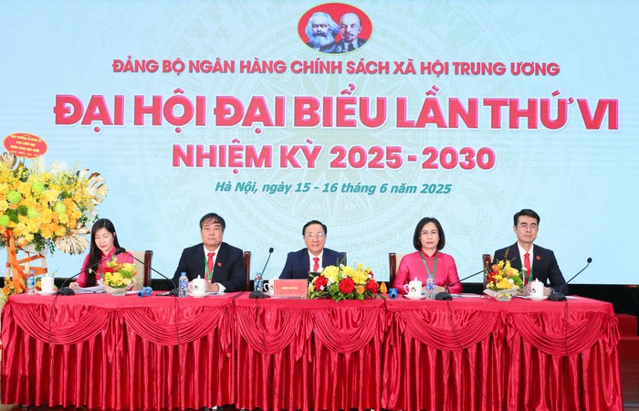 Đại hội đại biểu lần thứ VI Đảng bộ Ngân hàng Chính sách xã hội Trung ương- Ảnh 2. Đại hội đại biểu lần thứ VI Đảng bộ Ngân hàng Chính sách xã hội Trung ương- Ảnh 2.