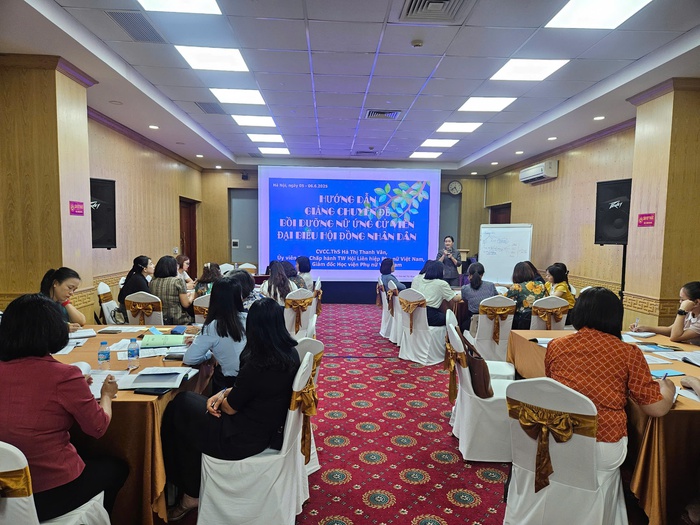 Dự án 8 nâng cao năng lực và tạo nguồn cán bộ nữ dân tộc thiểu số tham gia hệ thống chính trị- Ảnh 2. Dự án 8 nâng cao năng lực và tạo nguồn cán bộ nữ dân tộc thiểu số tham gia hệ thống chính trị- Ảnh 2.