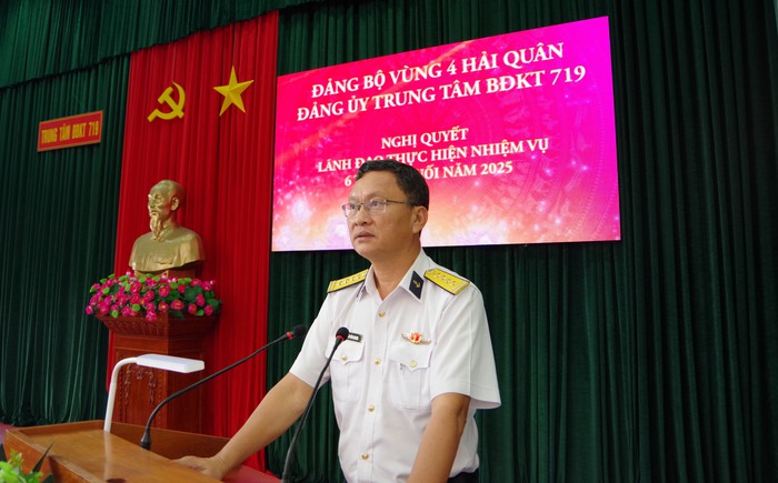 Trung tâm Bảo đảm kỹ thuật 719 xây dựng đơn vị Vững mạnh toàn diện- Ảnh 1. Trung tâm Bảo đảm kỹ thuật 719 xây dựng đơn vị Vững mạnh toàn diện- Ảnh 1.