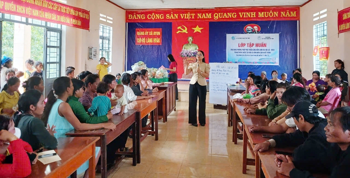 Phát triển cộng đồng dựa vào nội lực trong phòng ngừa tảo hôn, hôn nhân cận huyết - Ảnh 4.
