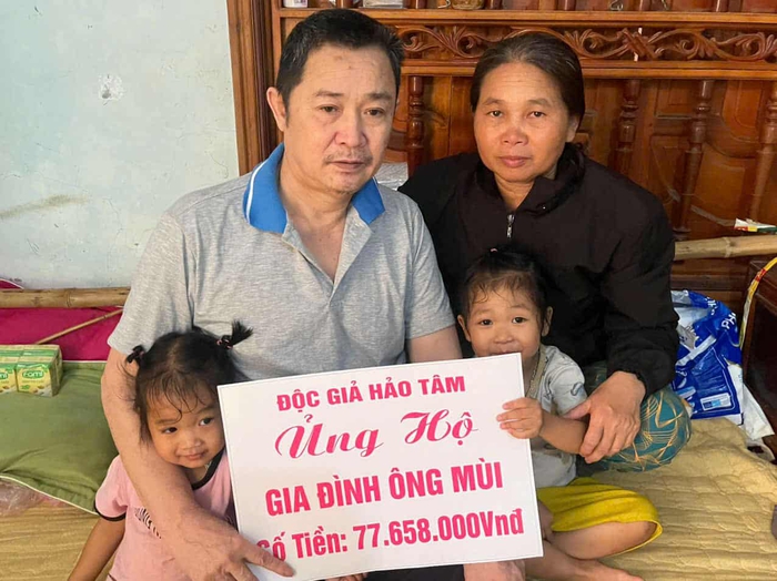 Hơn 77 triệu đồng đến với người phụ nữ có chồng gặp nạn, con dâu bỏ đi để lại 2 cháu nội thơ dại- Ảnh 1.