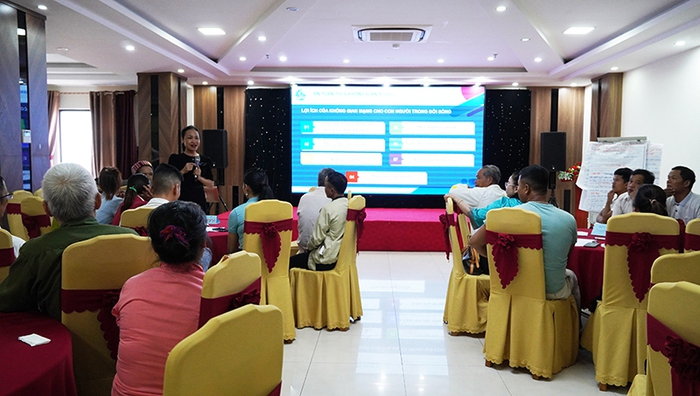 Tăng cường năng lực cơ sở: Đòn bẩy bình đẳng giới trong cộng đồng dân tộc thiểu số- Ảnh 1. Tăng cường năng lực cơ sở: Đòn bẩy bình đẳng giới trong cộng đồng dân tộc thiểu số- Ảnh 1.