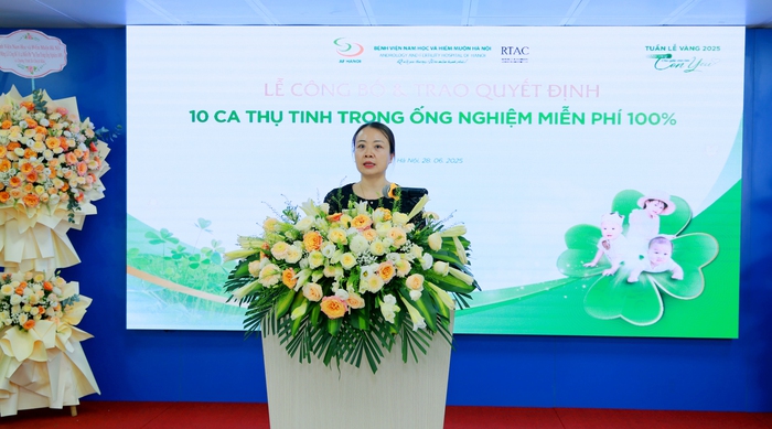 Thắp hy vọng cho các cặp vợ chồng hiếm muộn khó khăn- Ảnh 1. Thắp hy vọng cho các cặp vợ chồng hiếm muộn khó khăn- Ảnh 1.