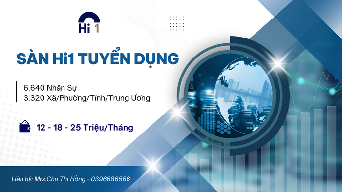 Sàn thương mại điện tử Hi1 tuyển dụng trên 6.500 lao động thuộc 34 tỉnh, thành trên toàn quốc- Ảnh 1. Sàn thương mại điện tử Hi1 tuyển dụng trên 6.500 lao động thuộc 34 tỉnh, thành trên toàn quốc- Ảnh 1.