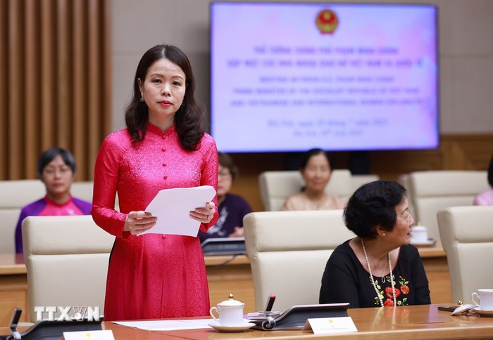 Thủ tướng Phạm Minh Chính: Việt Nam rất coi trọng sự đóng góp của phụ nữ- Ảnh 1. Thủ tướng Phạm Minh Chính: Việt Nam rất coi trọng sự đóng góp của phụ nữ- Ảnh 1.