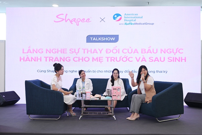Talkshow “Lắng nghe sự thay đổi của bầu ngực”: Khi hành trình làm mẹ được thấu hiểu và nâng niu hơn- Ảnh 2.