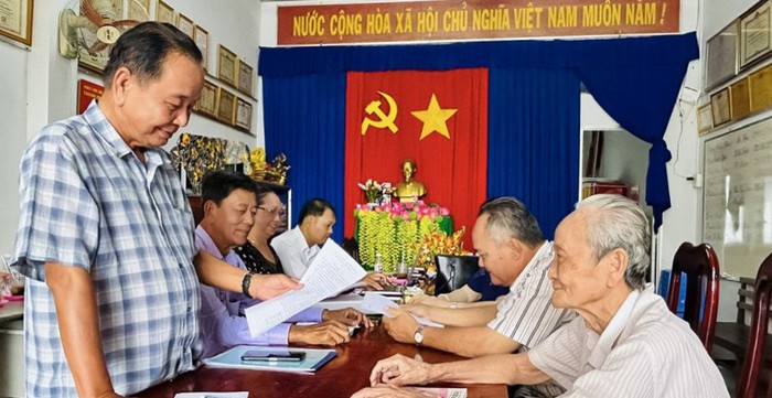 "Tổ hòa giải ở cơ sở 5 tốt" góp phần giữ bình yên, gắn kết tình làng nghĩa xóm- Ảnh 2. "Tổ hòa giải ở cơ sở 5 tốt" góp phần giữ bình yên, gắn kết tình làng nghĩa xóm- Ảnh 2.